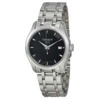 Tissot T035.210.11.051.00 T-Trend Couturier Black Dial Ladies Watch