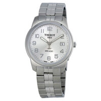 Tissot T049.410.11.032.01 PR 100 Silver Dial Bracelet Men’s Watch