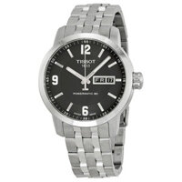 Tissot T055.430.11.057.00  Powermatic 80 Black Dial Stainless Steel Men’s Watch