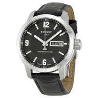 Tissot T055.430.16.057.00 PRC200 Powermatic 80 Automatic Black Dial Black Leather Men’s Watch