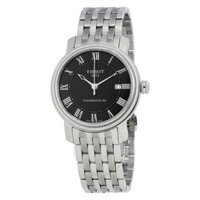 Tissot T097.407.11.053.00 T-Classic Bridgeport Powermatic 80 Black Dial Stainless Steel Men’s Watch