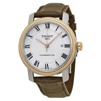 Tissot T097.407.26.033.00 T-Classic Bridgeport Powermatic 80 Silver Dial Men’s Watch