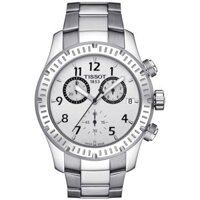 Tissot V8 T039.417.11.037.00 Silver Tone Chronograph Dial 43mm