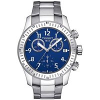 Tissot V8 T039.417.11.047.03 Blue Chronograph Dial 43mm