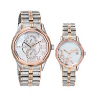 Titan Bandhan Analog Black Dial Couple's Watch - NE19622962KM01