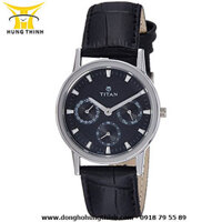TITAN DÂY DA NỮ 5 KIM 2557SL03