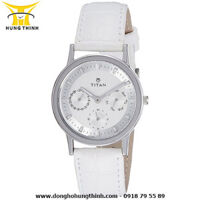 TITAN DÂY DA NỮ 6 KIM 2557SL01
