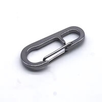 Titan Mini Leo Núi Buckle Heavy Duty Chain EDC Phụ Kiện Key Buckle Cho Ngoài Trời Và Sử Dụng Hà