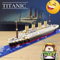 Titanic Mô hình tàu 1878pcs - Bộ Lego tàu Titanic cho bé từ 10 tuổi - Đồ chơi học tập phát triển tư duy