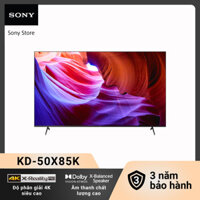 Tivi 50 inch | 50X85K | 4K Ultra HD | Dải tần nhạy sáng cao (HDR) | Smart TV (Google TV) I Mới 2022