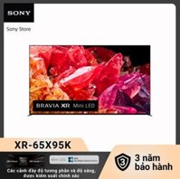 Tivi 65 inch | 65X95K | BRAVIA XR | Mini LED | 4K Ultra HD | Dải tần nhạy sáng cao (HDR) | Smart TV (Google TV) I Mới 2022