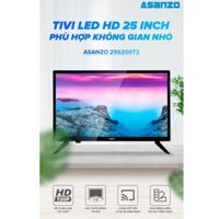 Tivi Asanzo 25 inch- tích hợp DVBT2. Bảo hành 24 tháng chính hãng