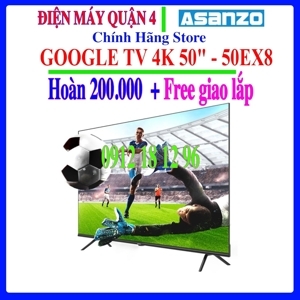 Smart Tivi Asanzo 4K 50 inch 50EX8