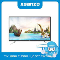 Tivi Asanzo Led 55 inch kính cường lực 55G880