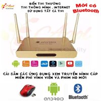 Tivi Box 4 Anten Bản Mới Có Bluetooth +  Tặng Chuột Không Dây Và Các Ứng Dụng Miễn Phí Vĩnh Viễn