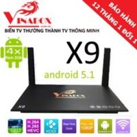 Tivi box android x9