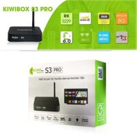 Tivi Box Kiwibox S3 Pro RAM 2GB Cấu Hình Mạnh Mẽ