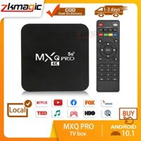 tivi box mxq android tv box 4K 4G Thiết bị chuyển đổi TV thường thành Smart tv box giá rẻ