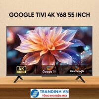 Tivi Coocaa 55Y68 55 inch 4K QLED Google tivi