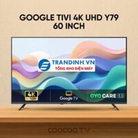 Tivi Coocaa 60Y79 | Google TV 60 inch 4K model 2025