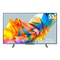 Tivi HISENSE 55U6K 4K,55 Inches Google TV, Tìm Kiếm Giọng Nói )