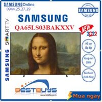 Tivi Khung Tranh QLED Samsung 4K 65 inch The Frame  QA65LS03B Mới 2022