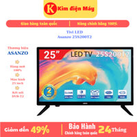 Tivi Led Asanzo 25T55 màn hình tivi 25 inch màn hình vi tính kết anten mặt đất sử dụng điện 12V và 220V