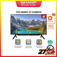 Tivi LED Full HD 42 inch Sharp 2T-C42BG1X - Hàng Malaysia Bảo Hành Chính Hãng 27 tháng