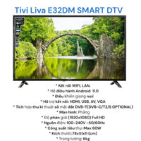 Tivi Liva E32DM SMART DTV