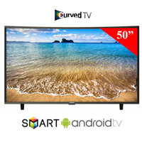 Tivi màn hình cong Asanzo AS50CS6000 Smart, màn hình 50 inch