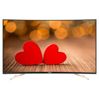 Tivi màn hình cong Asanzo SU65S8 Smart 4K, màn hình 65 inch