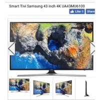 Tivi samsung 43mu6100