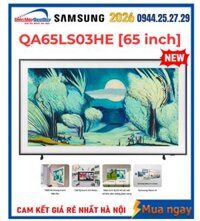 Tivi Samsung The Frame QLED 4K 65 inch QA65LS03HE Mới 2026