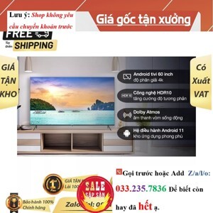 Tivi Sharp C60EK2X - 4K 60 inch