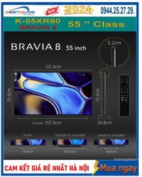 Tivi Sony 55 inch OLED 4k Bravia8 K-55XR80 [2024]