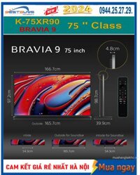 Tivi Sony 75 inch Mini Led 4K Bravia 9 K-75XR90 [2024]