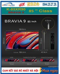 Tivi Sony 85 inch Mini Led 4K Bravia 9 K-85XR90 [2024]