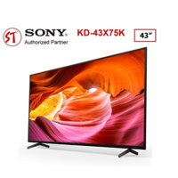 Tivi Sony Bravia KD-43X75K 43" Google TV LED 4K