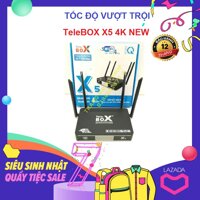 Tivi Tele Box X5 Plus 4K new - MIỄN PHÍ 300 KÊNH HD - 20.000 Phim HD - 36.000 Karaoke