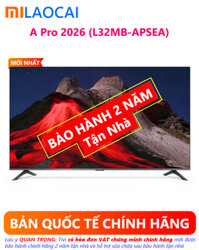 Tivi Xiaomi 32 inch A Pro Google TV 2026 L32MB-APSEA – Bản Quốc Tế