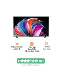 Tivi Xiaomi Redmi A Pro 55 inch Nội Địa – Tần Số Quét 120Hz 3GB RAM 64GB ROM