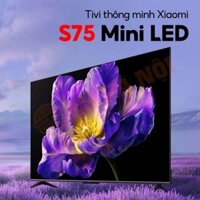 Tivi Xiaomi S75 Mini LED 75 inch – Tần số 240 Hz, màn hình 4K, bù chuyển động MEMC