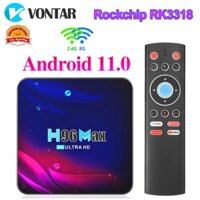 Tivibox Android 11 xịn H96max + Điều khiển nhận dạng giọng nói