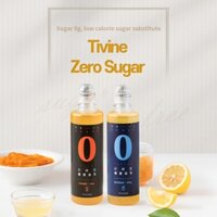 [Tivine] Xi-rô không lượng calo thấp, Xi-rô không đường (520g) Stevia, Allulose, Erythritol Sản xuất tại Hàn Quốc