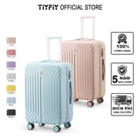 TiYFiY Vali Kéo Du Lịch Thời trang Vali size 24/20/28inch,Thanh buộc bằng hợp kim nhôm,Bánh xe xoay 360 độ,PC nhựa-216