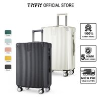 TiYFiY Vali kéo Vali du lich Sọc Đứng Size 20/24 inch Chống Vỡ Chống Nước Siêu Bền Bảo hành 5 Năm-218
