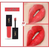 tkn123 Son YSL Kem Màu 202 Rouge Tatouage