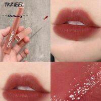 Tkzieel Colorkey Lip Glaze, Hiệu Ứng Gương Dưỡng Ẩm Nước Mist Lip Glaze, Chống Thấm Nước Tăng Màu Môi Không Dễ Vết Bẩn Ly Son Tint Lâu Dài Nữ
