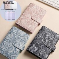 Tkzieel Tiết Kiệm Sổ Tay, Sách Thử Thách Tiết Kiệm Tiền Màu Macaroon, Hot PU Dung Tích Lớn 7.4inch Tiết Kiệm Sách Người Yêu Thích