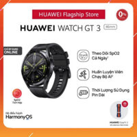 (TL) Đồng Hồ Thông Minh HUAWEI WATCH GT 3 46mm |Theo Dõi Spo2| Huấn Luyện Viên Chạy Bộ AI - ngày hội siêu sale flash sal